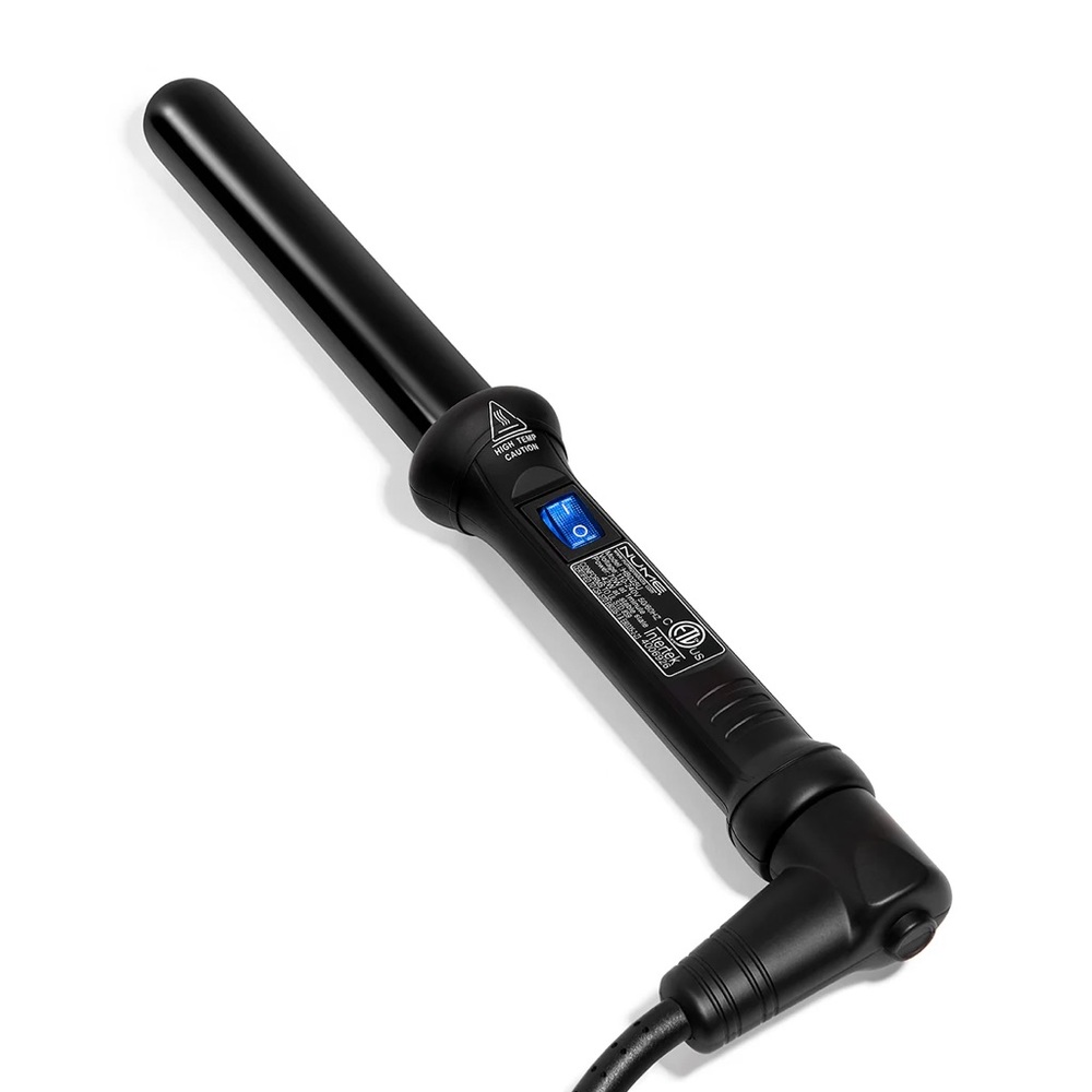 NuMe Classic Curling Wand Iron Hair Tool Curl Curler Black Curls